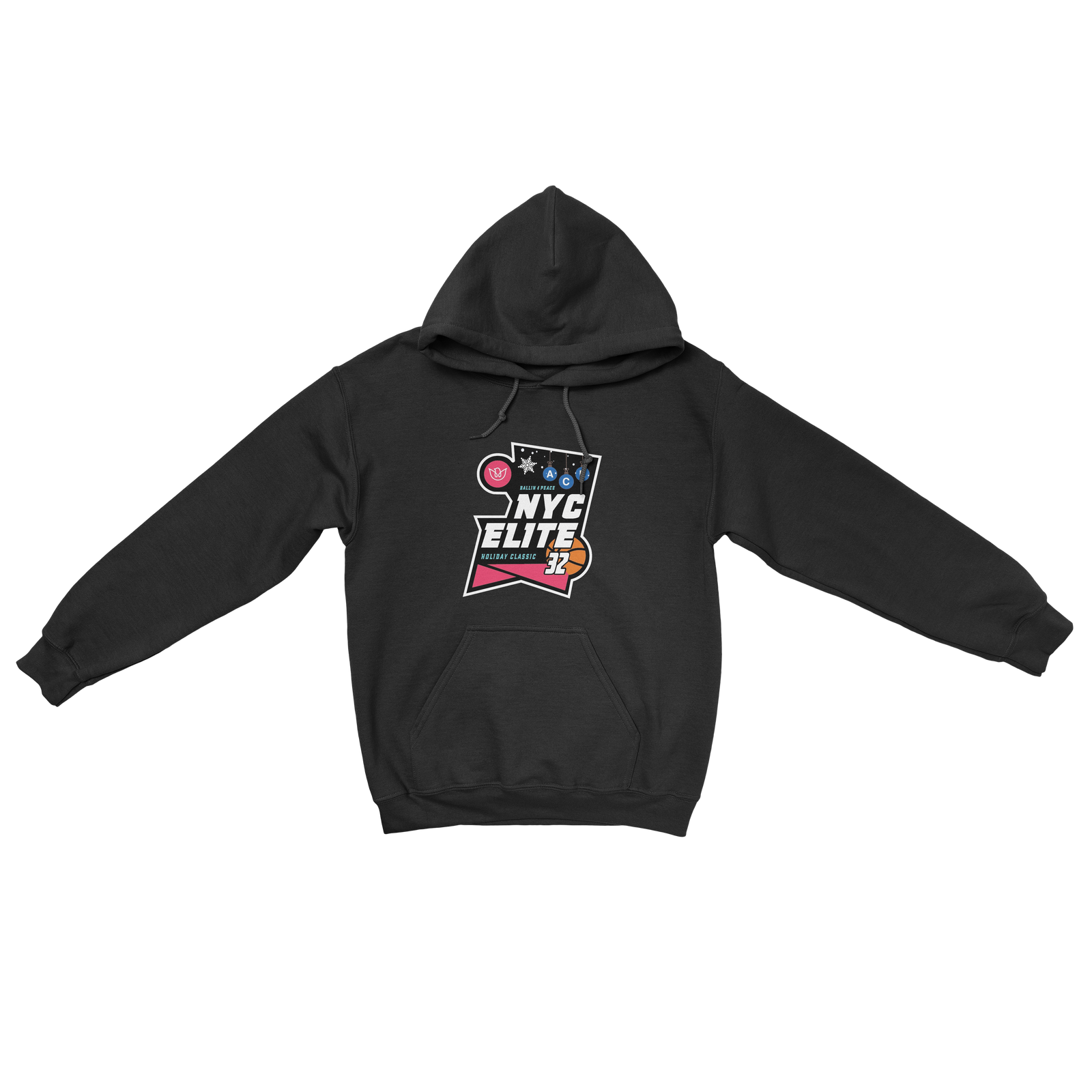 The Elite Comfort Hoodie — Holiday Classic Logo