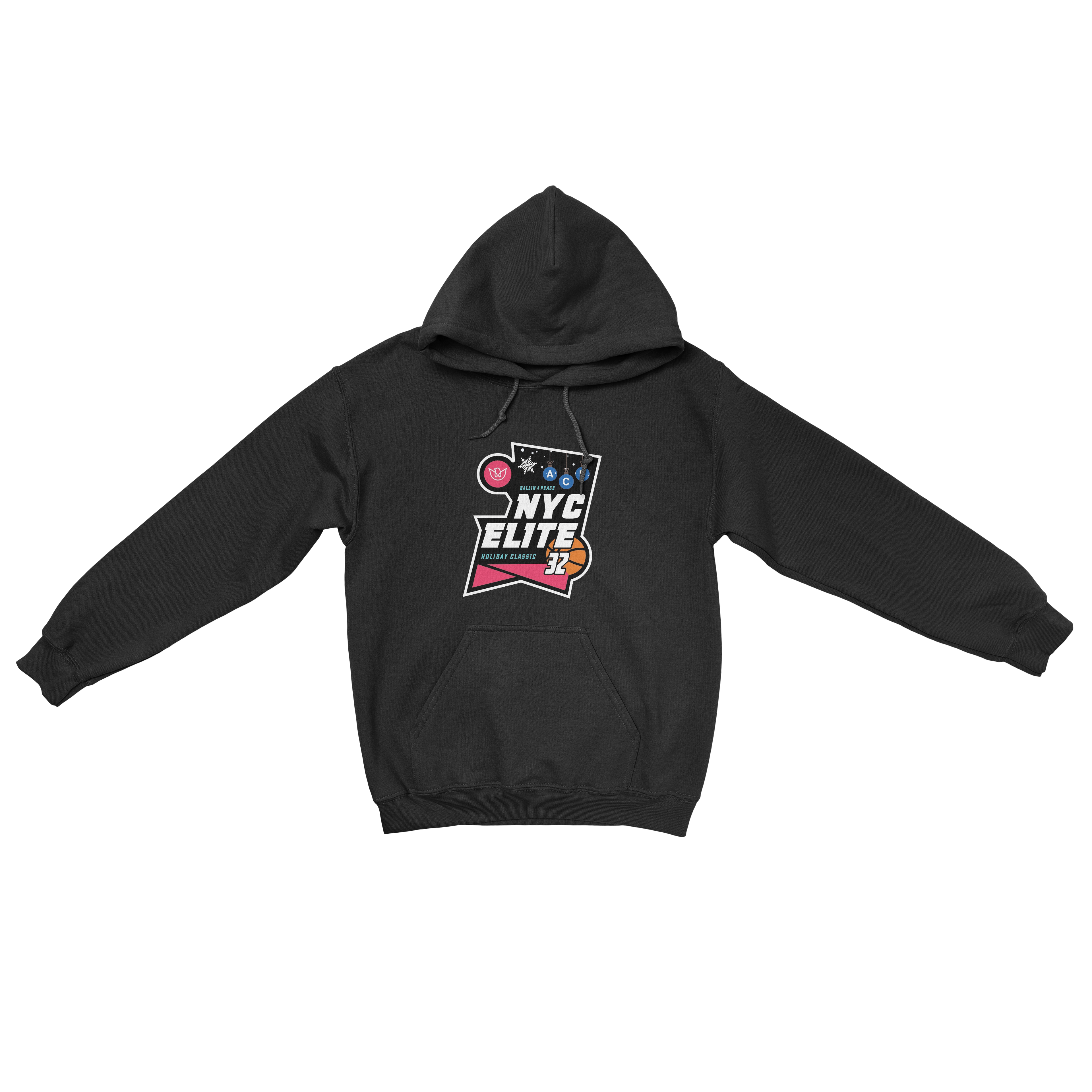 The Elite Comfort Hoodie - Holiday Classic Logo – NYC Elite 32 Edition