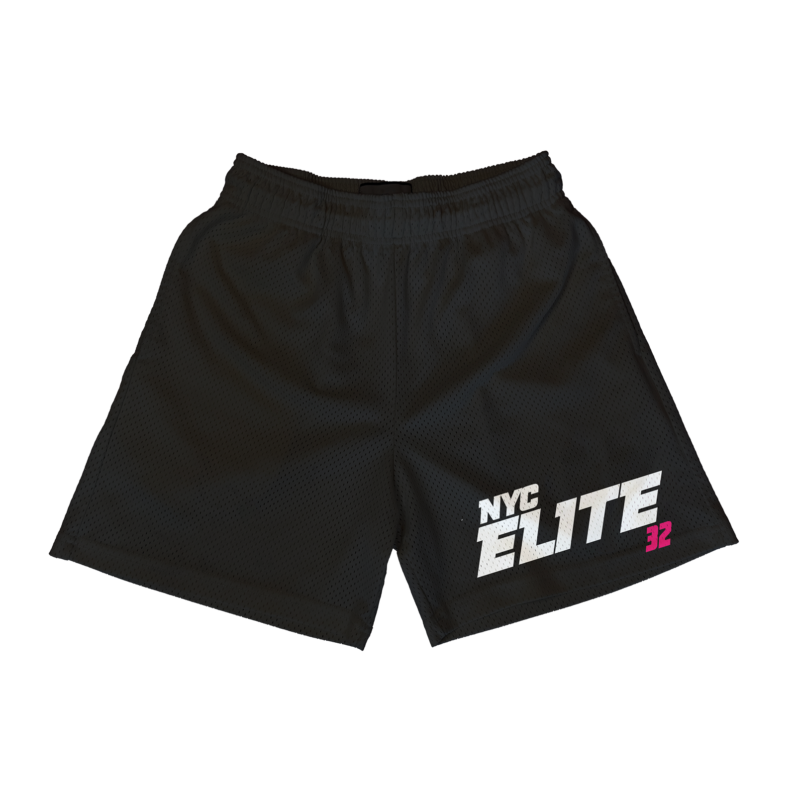 The Elite Performance Shorts — Classic NYC Elite 32 Logo