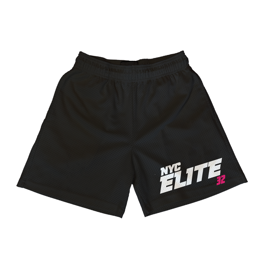 The Elite Performance Shorts – Classic NYC Elite 32 Logo