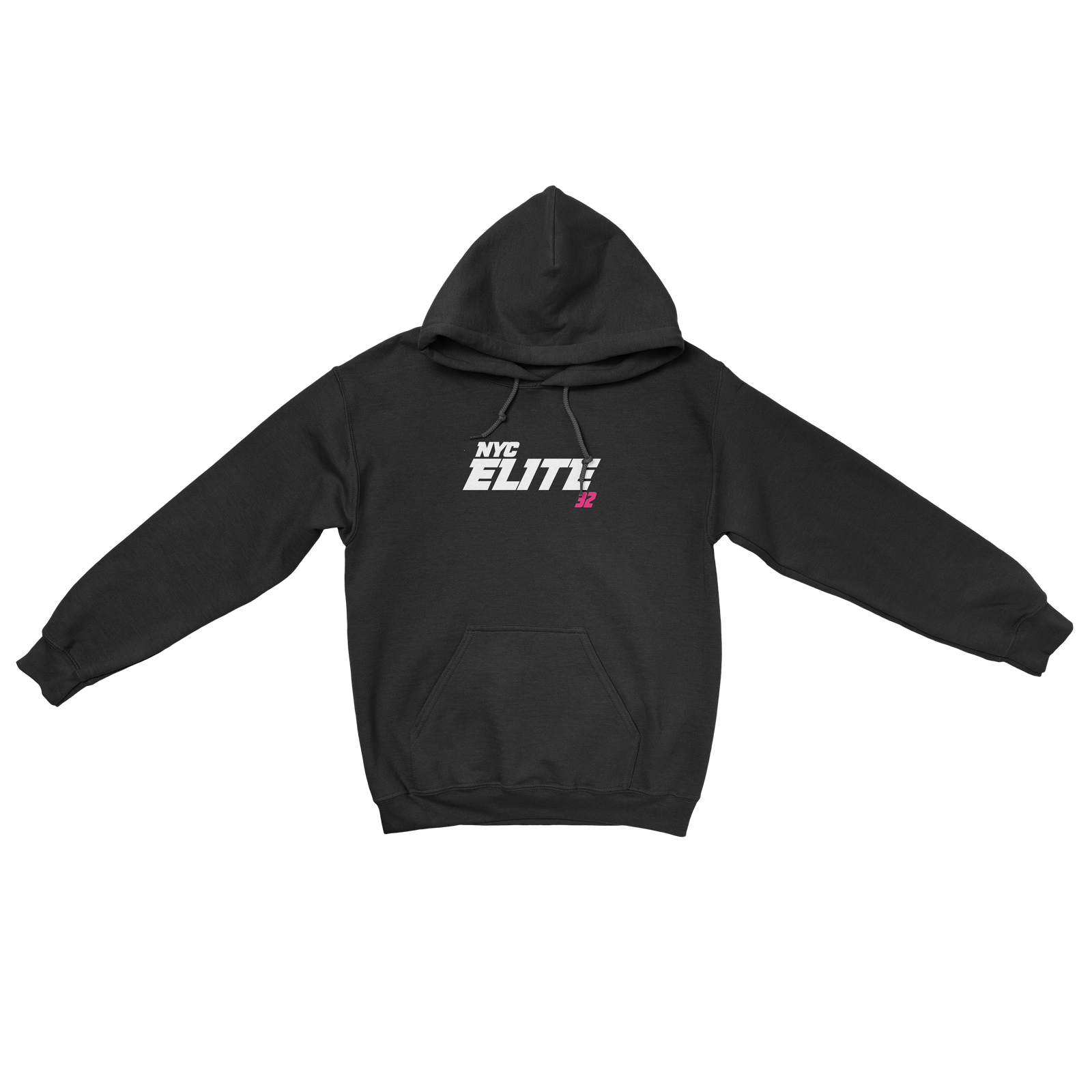 The Elite Comfort Hoodie — NYC Elite 32 Logo