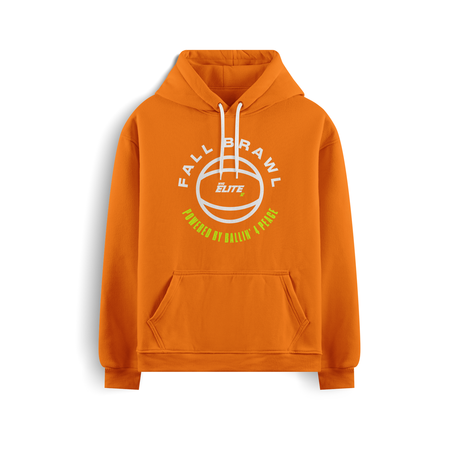 Fall Brawl 2026 Hoodie — Orange / Green