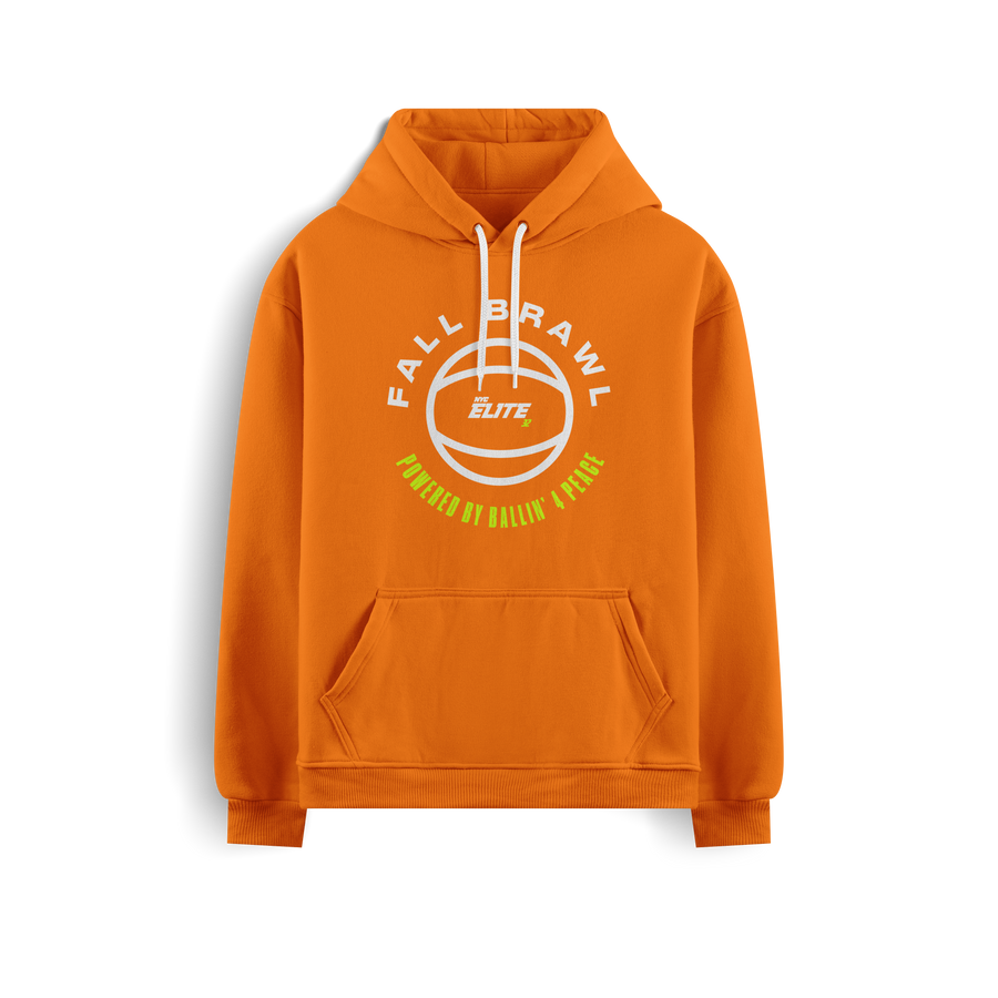 Fall Brawl 2026 Hoodie — Orange / Green